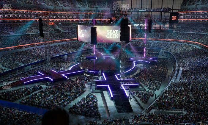 AT&T Stadium - Section Silver Suite 422 Seat View