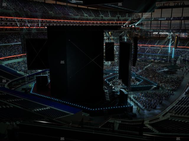 AT&T Stadium - Section Silver Suite 422 Seat View