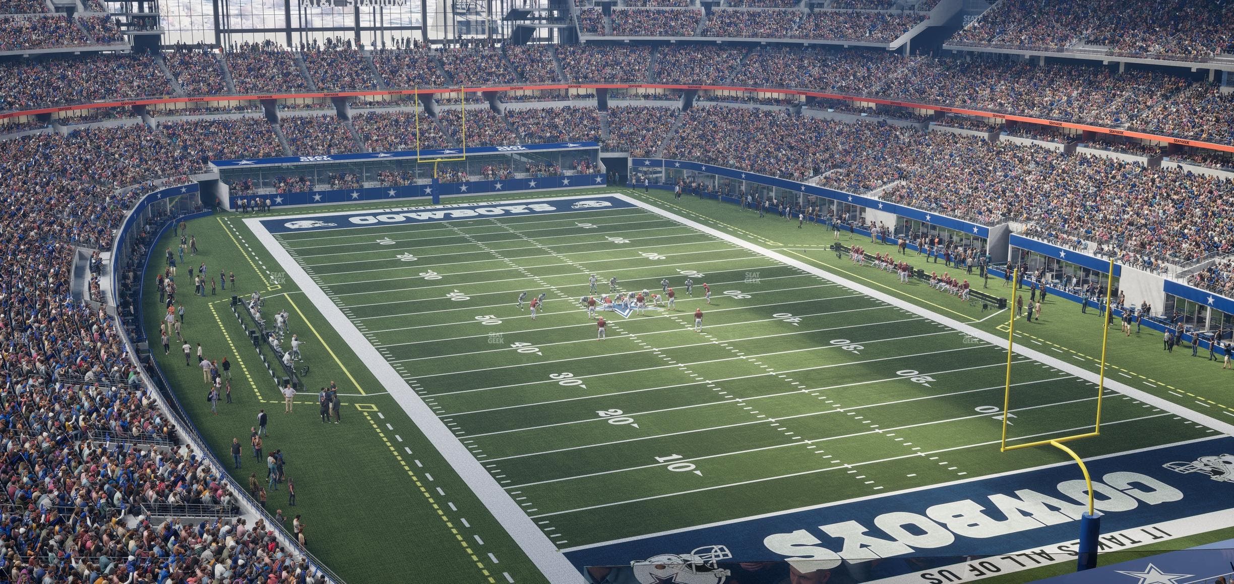 AT&T Stadium - Section Silver Suite 423 Seat View