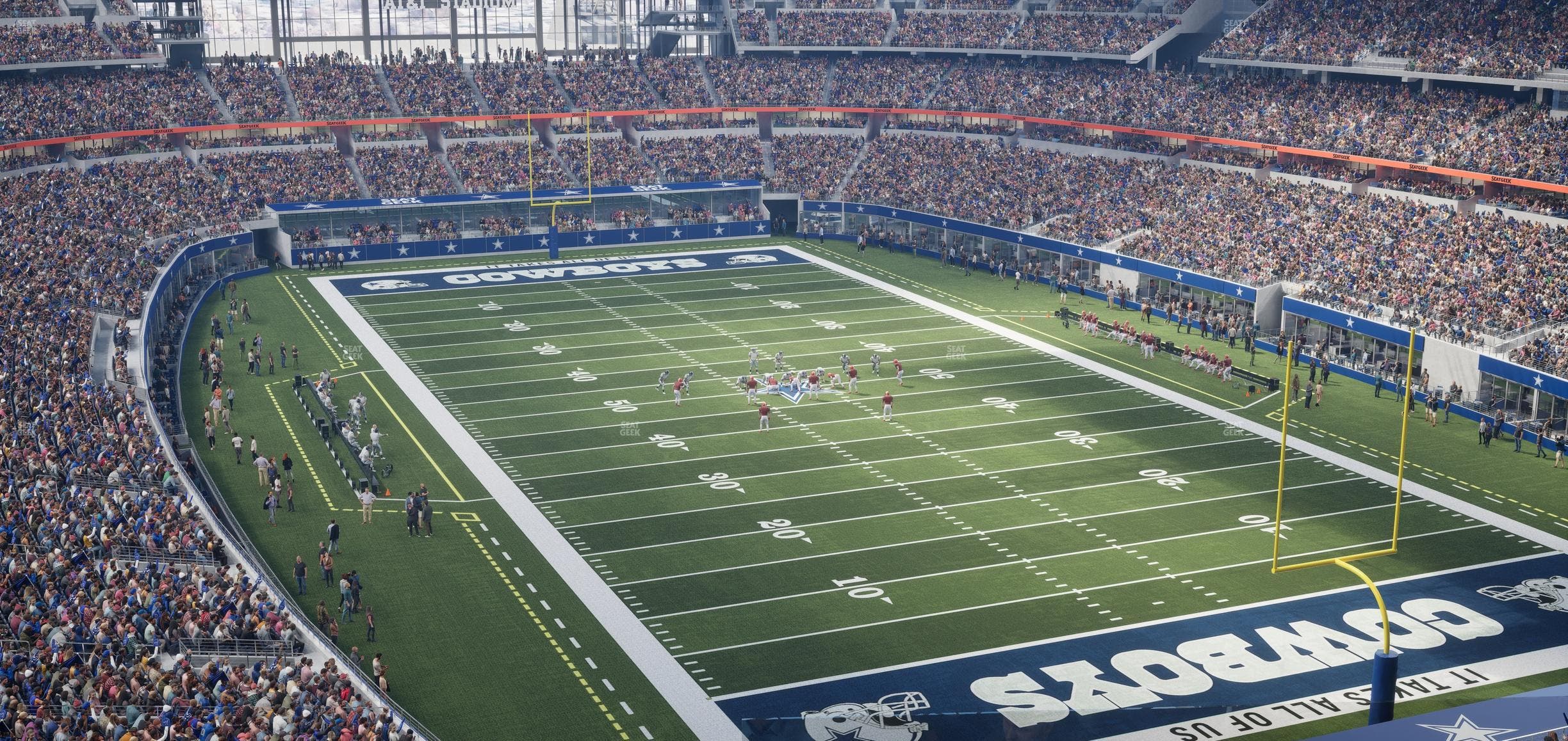 AT&T Stadium - Section Silver Suite 423 Seat View