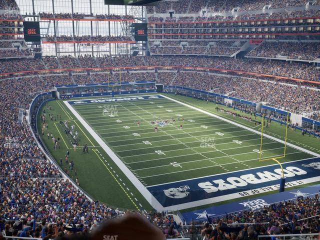AT&T Stadium - Section Silver Suite 423 Seat View