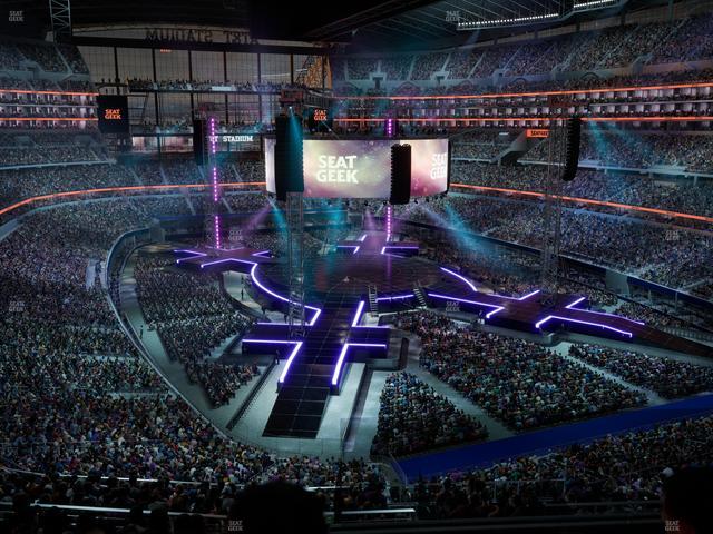 AT&T Stadium - Section Silver Suite 423 Seat View