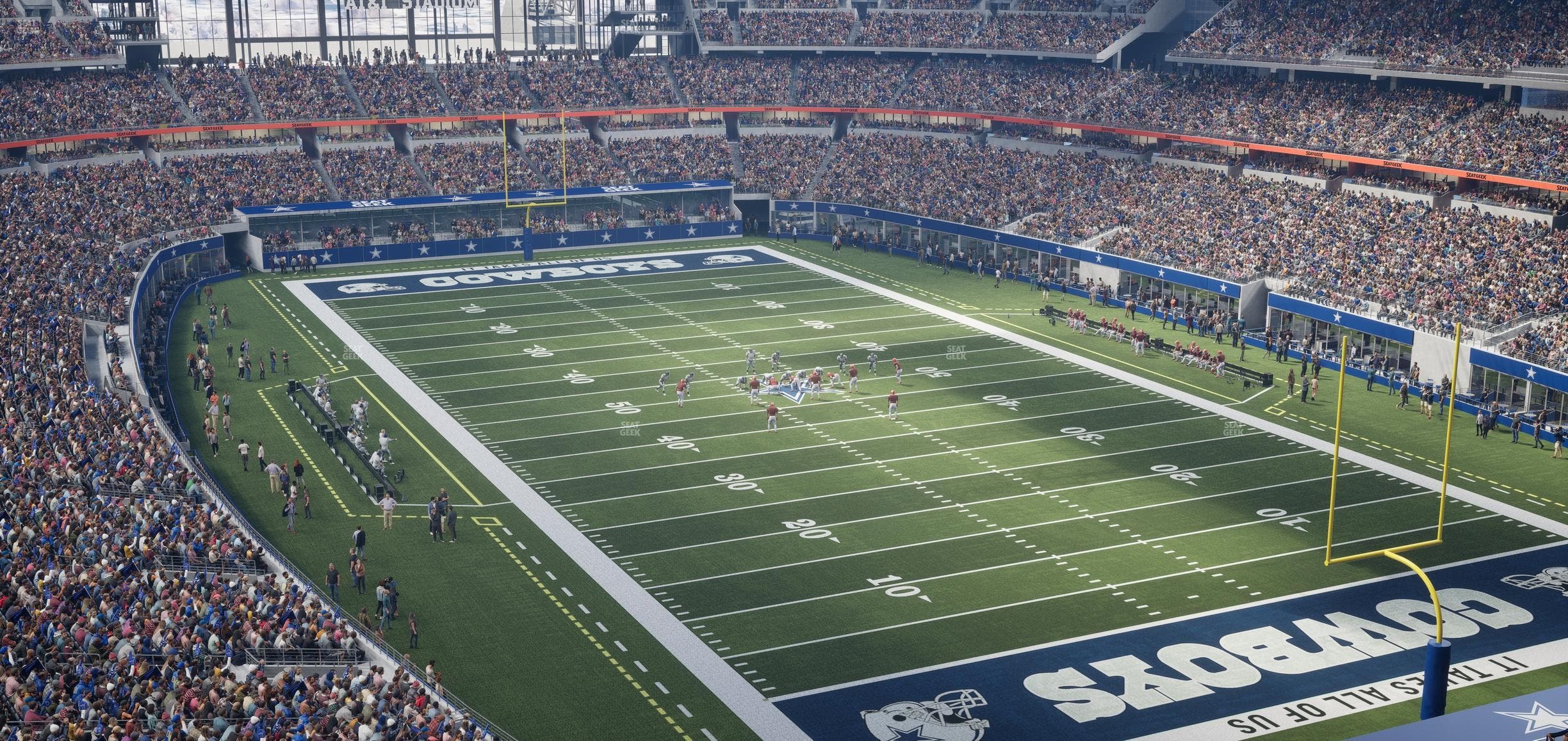 AT&T Stadium - Section Silver Suite 424 Seat View