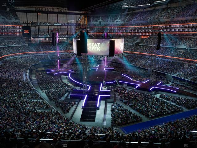 AT&T Stadium - Section Silver Suite 424 Seat View