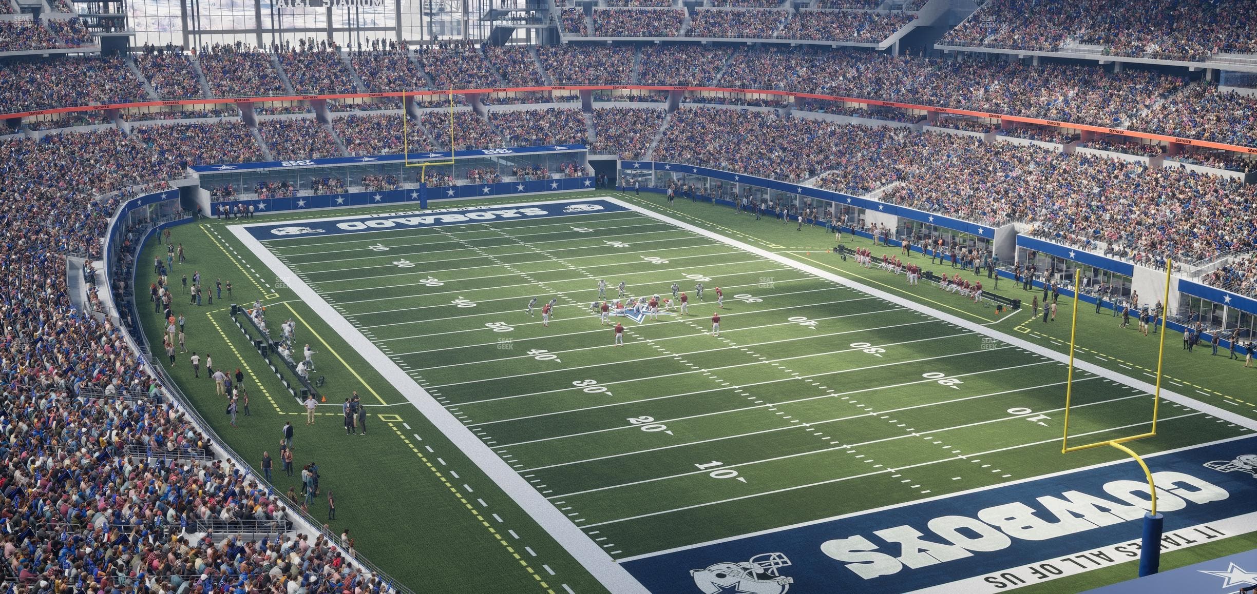 AT&T Stadium - Section Silver Suite 424 Seat View