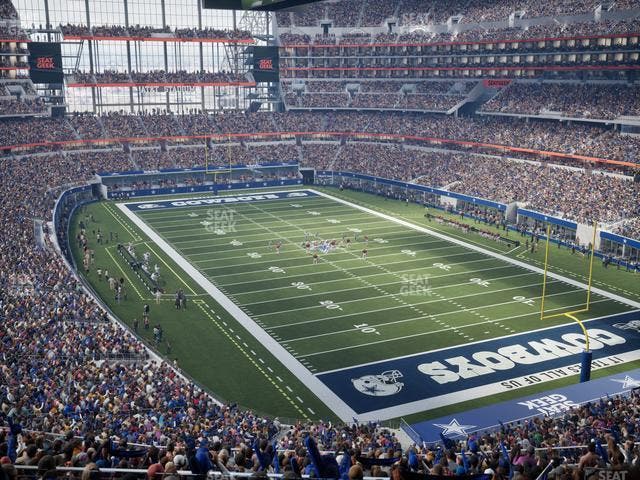AT&T Stadium - Section Silver Suite 424 Seat View