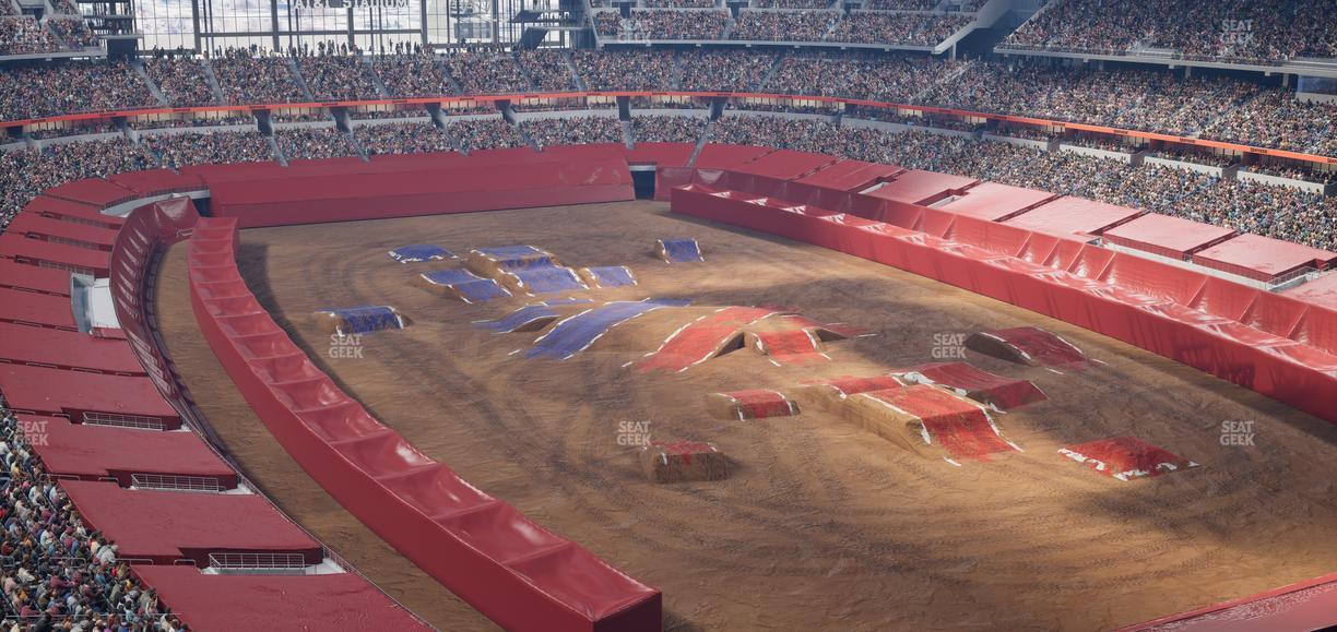 AT&T Stadium - Section Silver Suite 424 Seat View