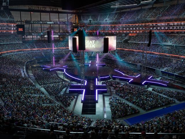 AT&T Stadium - Section Silver Suite 425 Seat View