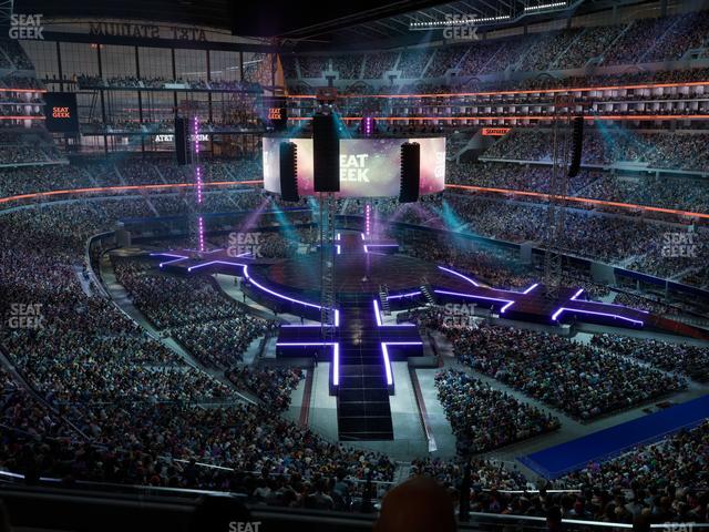 AT&T Stadium - Section Silver Suite 426 Seat View