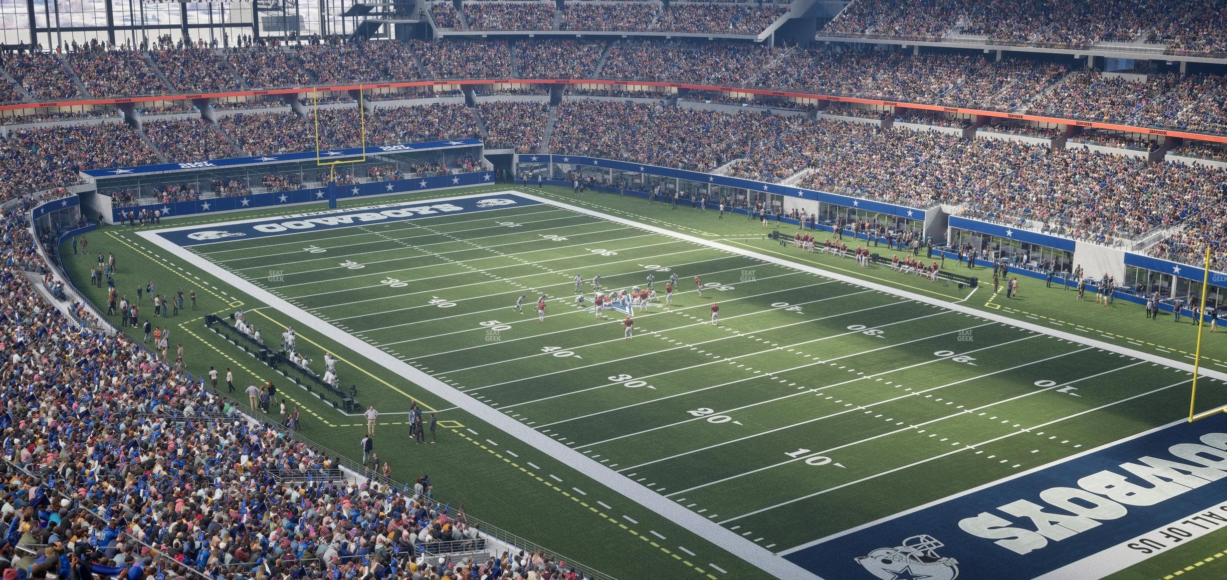 AT&T Stadium - Section Silver Suite 427 Seat View