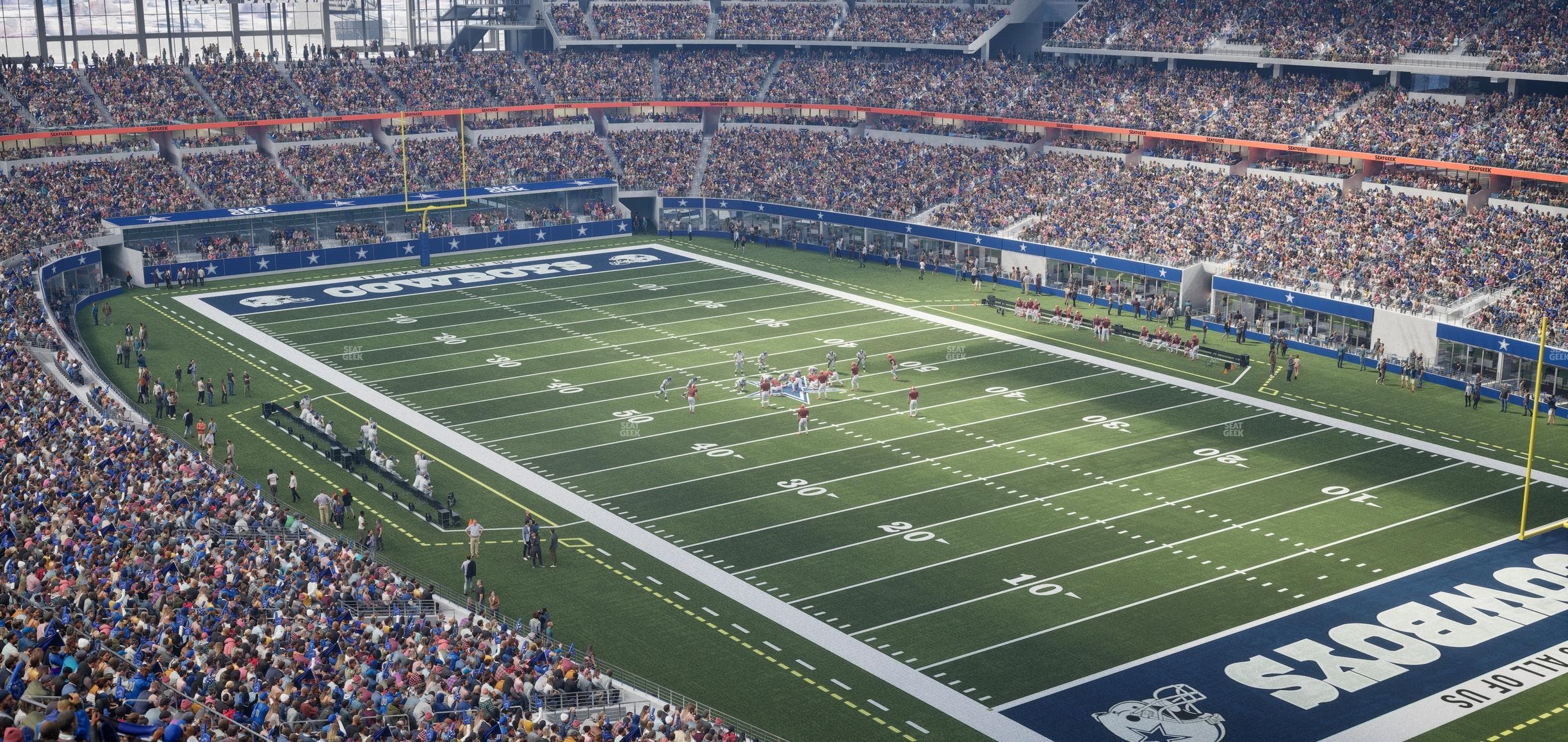 AT&T Stadium - Section Silver Suite 427 Seat View