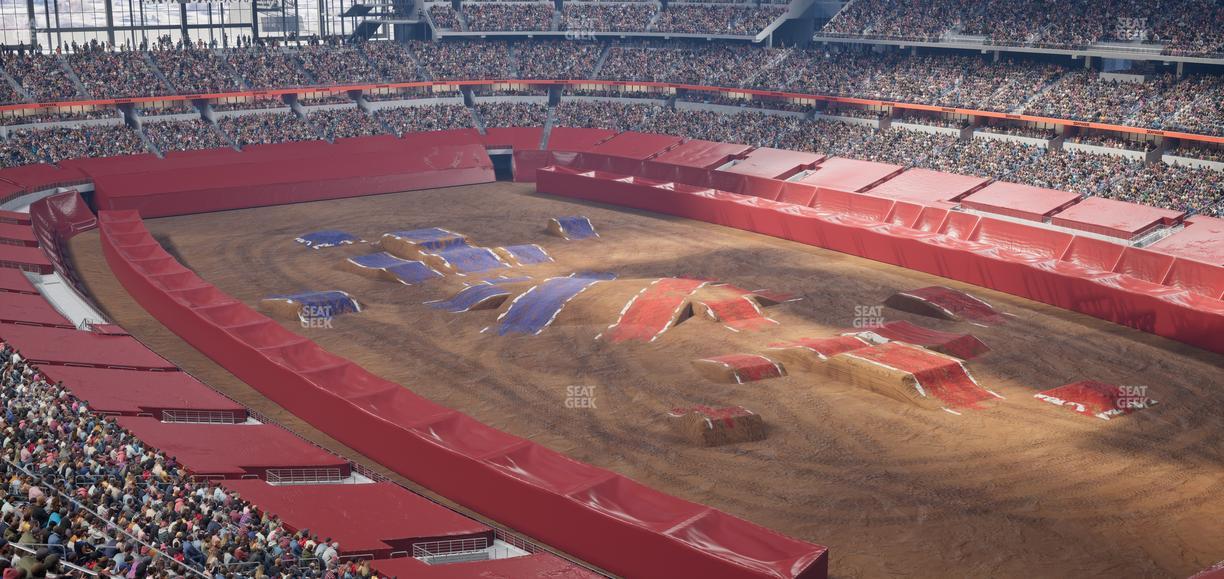 AT&T Stadium - Section Silver Suite 427 Seat View