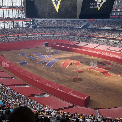 AT&T Stadium - Section Silver Suite 427 Seat View