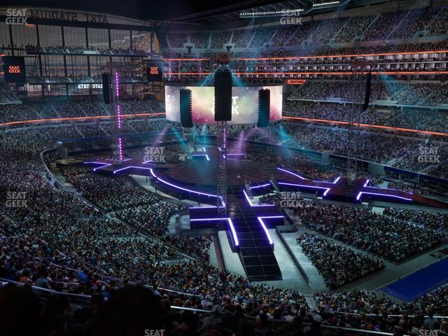AT&T Stadium - Section Silver Suite 427 Seat View