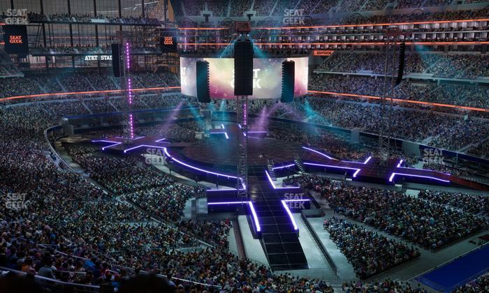 AT&T Stadium - Section Silver Suite 427 Seat View