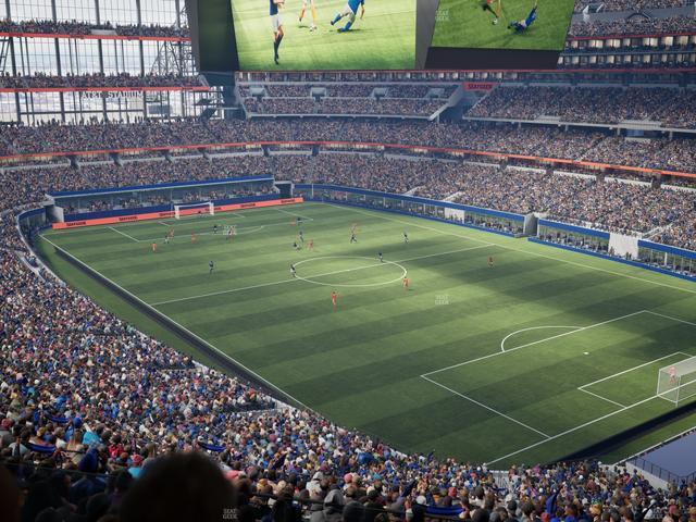 AT&T Stadium - Section Silver Suite 427 Seat View