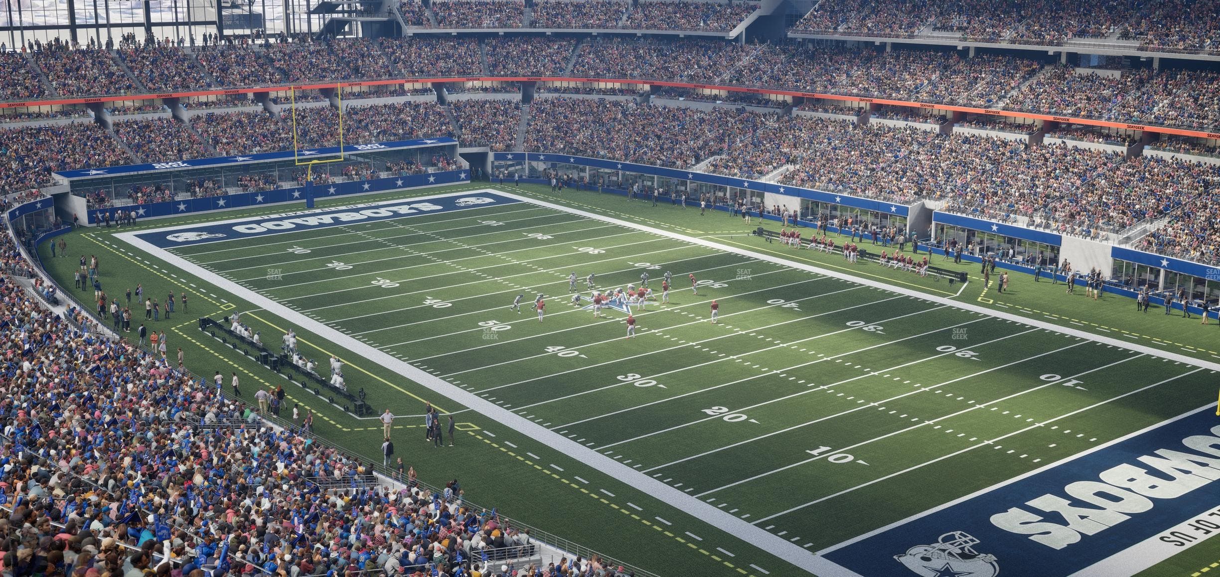 AT&T Stadium - Section Silver Suite 428 Seat View