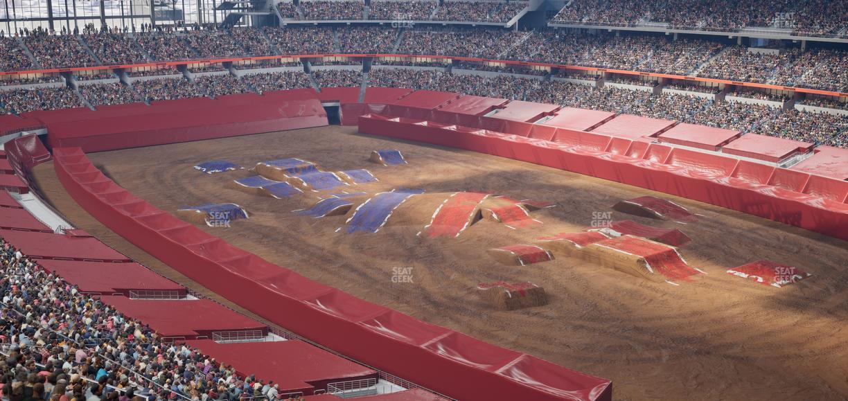 AT&T Stadium - Section Silver Suite 428 Seat View