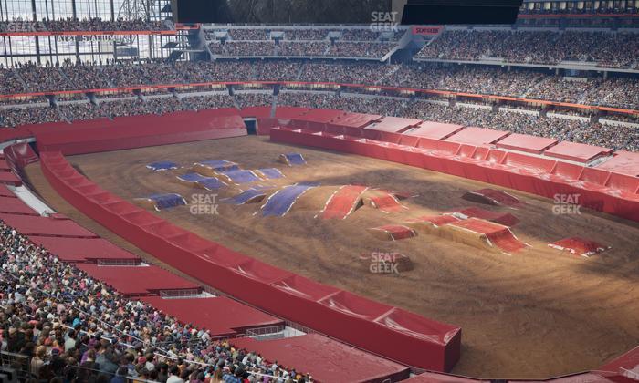 AT&T Stadium - Section Silver Suite 428 Seat View