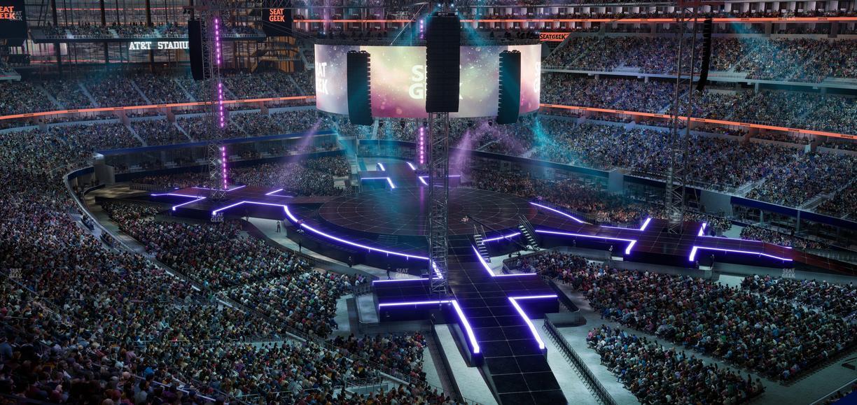 AT&T Stadium - Section Silver Suite 428 Seat View