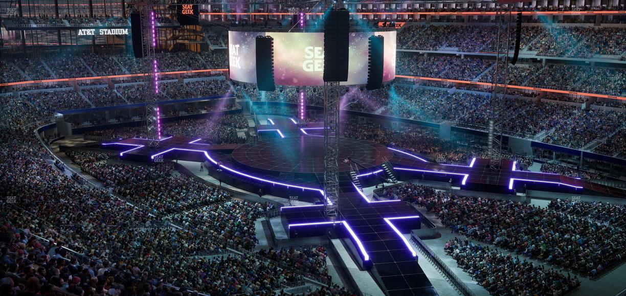 AT&T Stadium - Section Silver Suite 429 Seat View