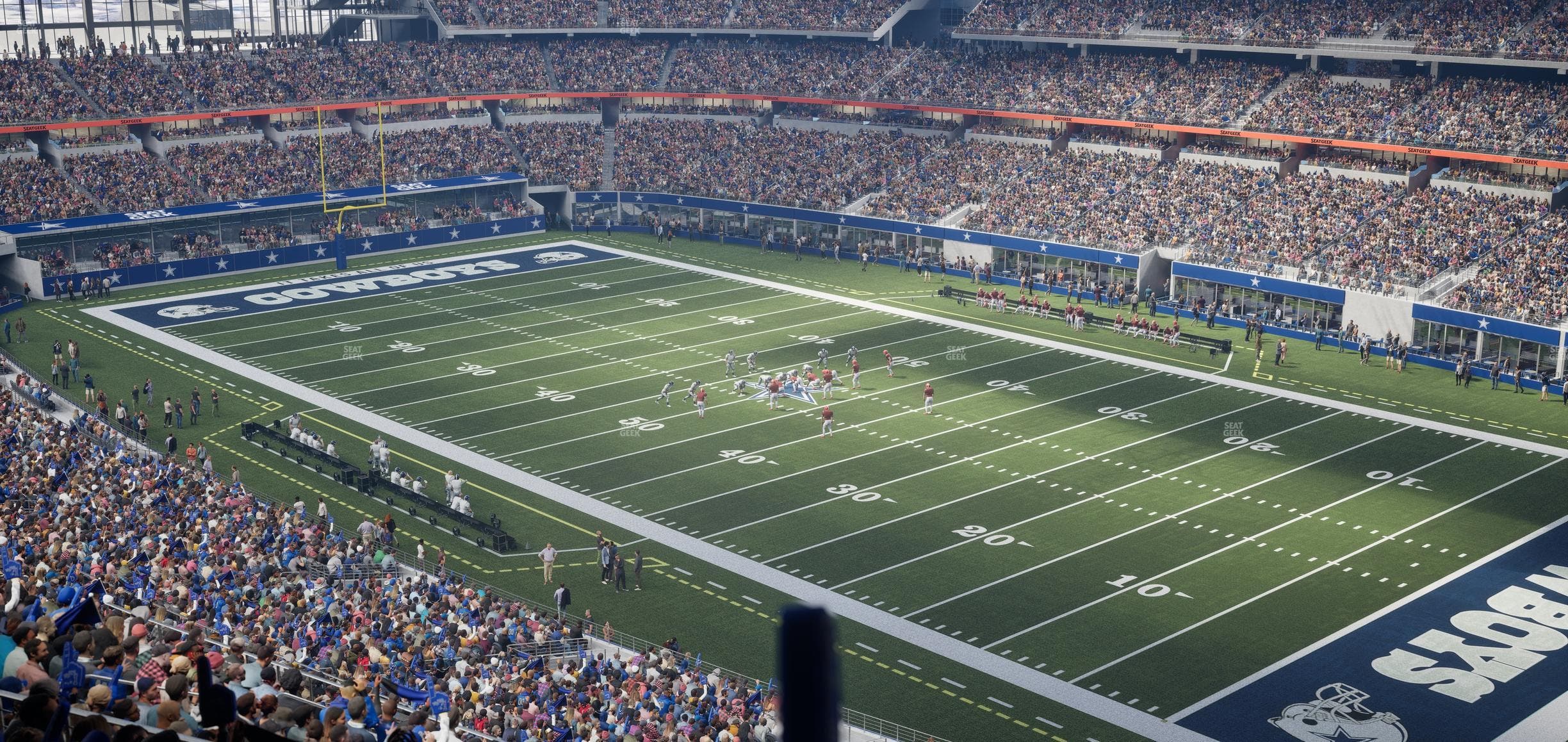 AT&T Stadium - Section Silver Suite 430 Seat View