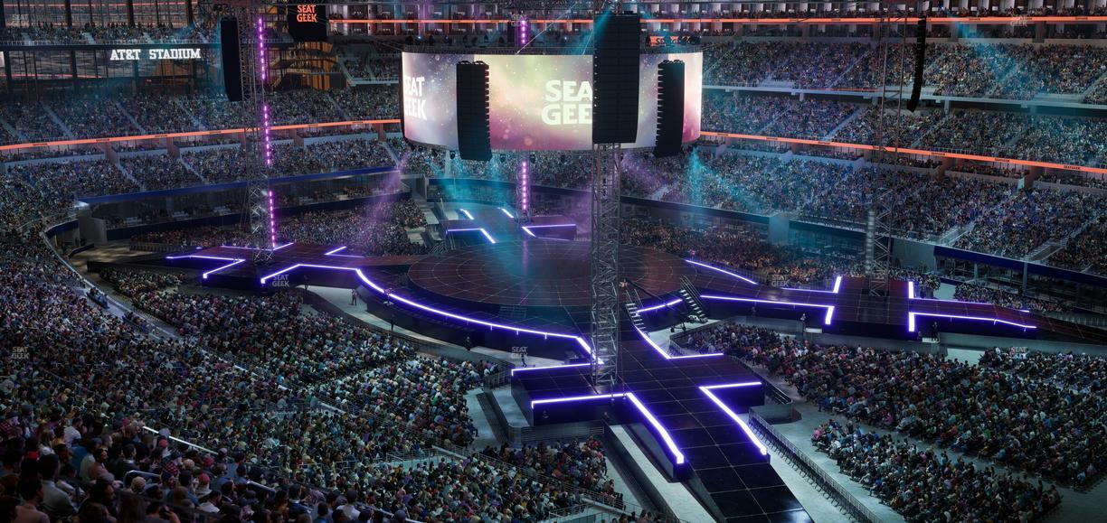 AT&T Stadium - Section Silver Suite 430 Seat View