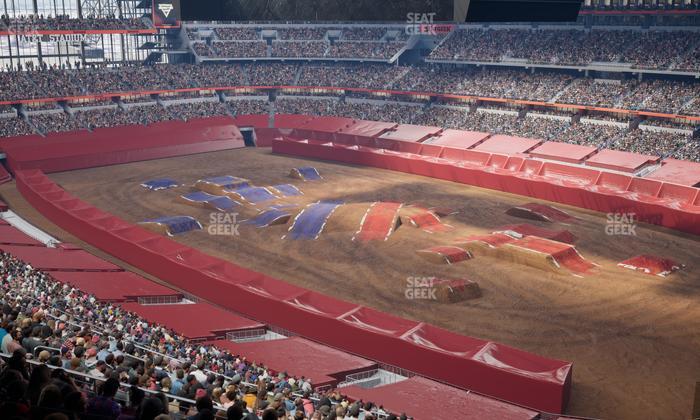 AT&T Stadium - Section Silver Suite 430 Seat View