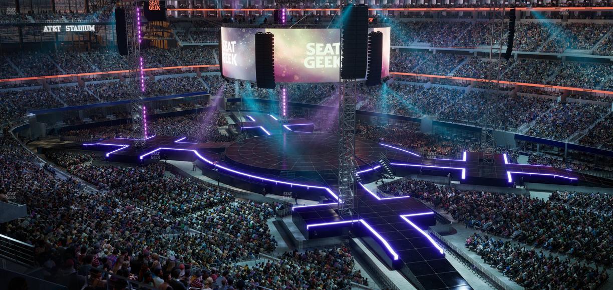 AT&T Stadium - Section Silver Suite 431 Seat View