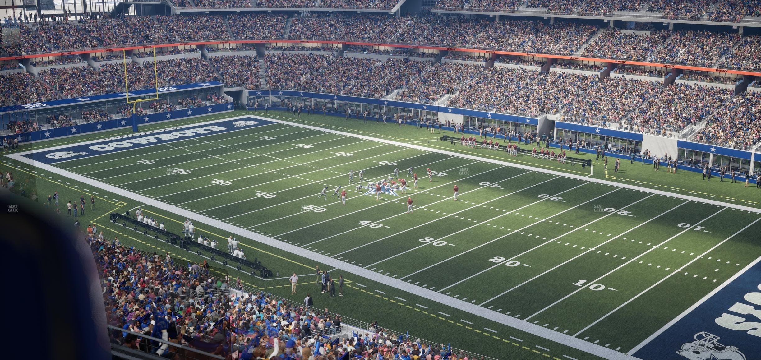 AT&T Stadium - Section Silver Suite 432 Seat View