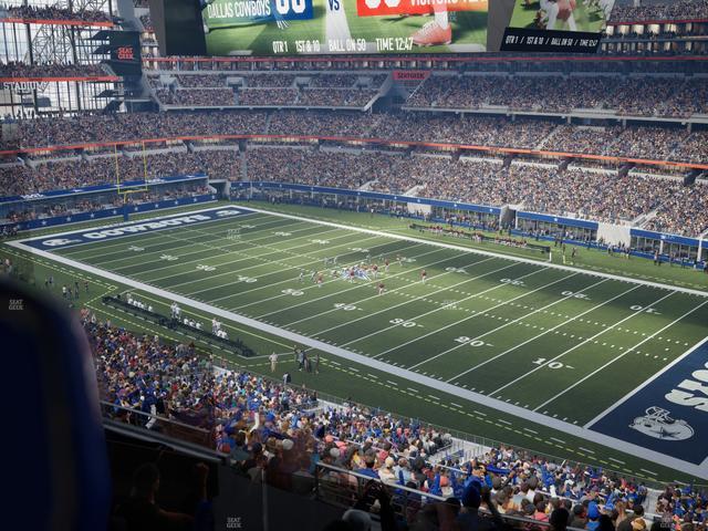 AT&T Stadium - Section Silver Suite 432 Seat View