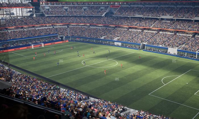 AT&T Stadium - Section Silver Suite 432 Seat View