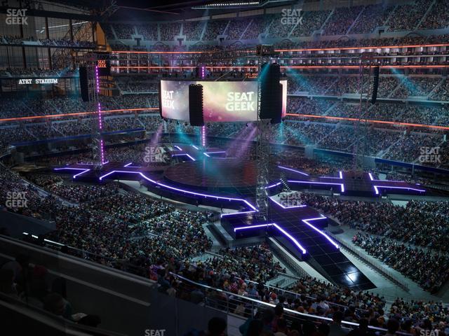 AT&T Stadium - Section Silver Suite 432 Seat View