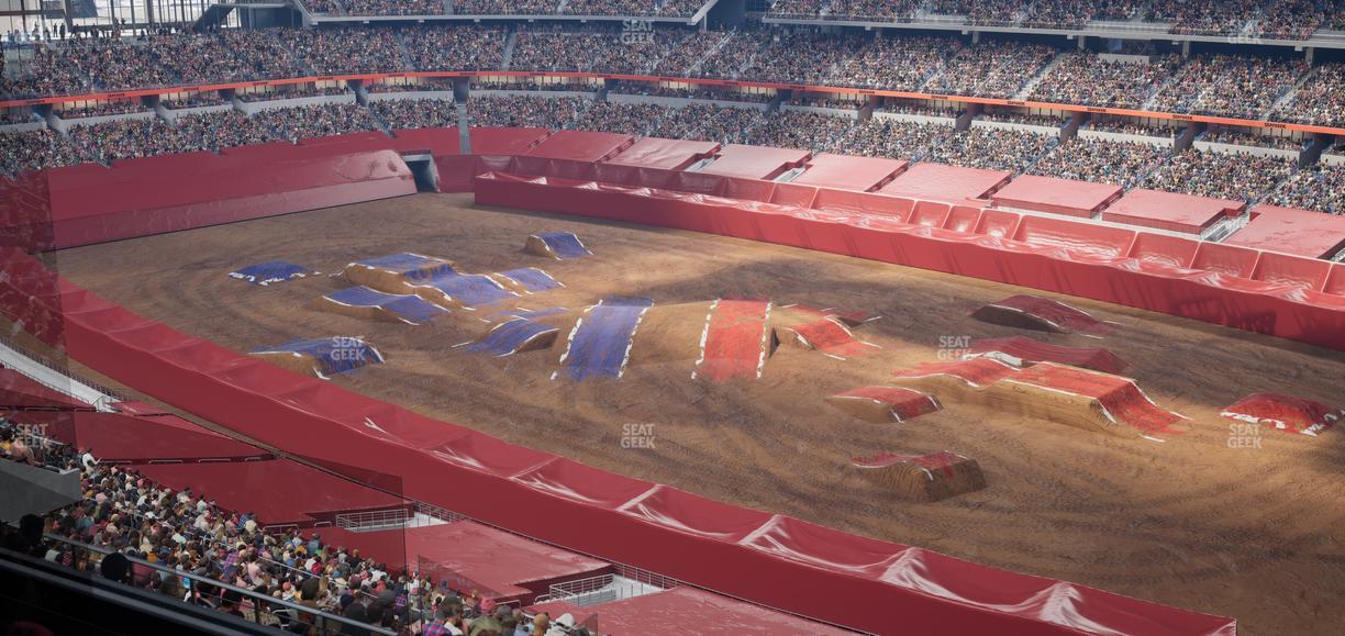 AT&T Stadium - Section Silver Suite 432 Seat View