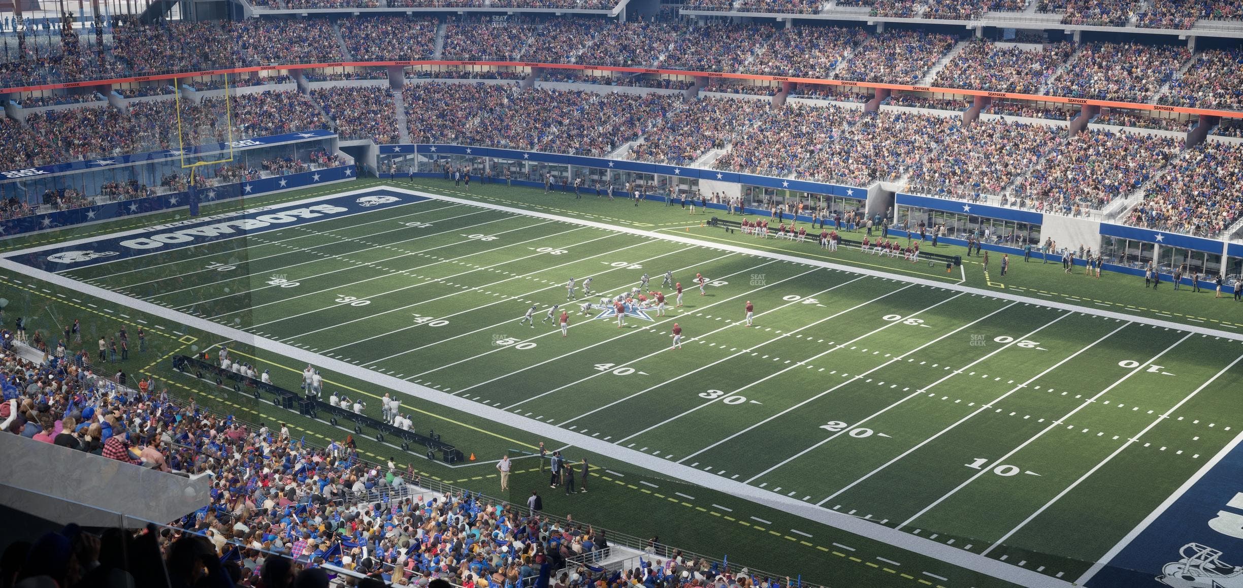 AT&T Stadium - Section Silver Suite 433 Seat View
