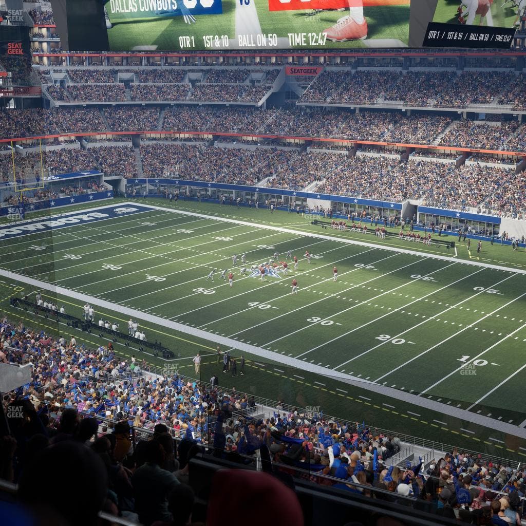 AT&T Stadium - Section Silver Suite 433 Seat View