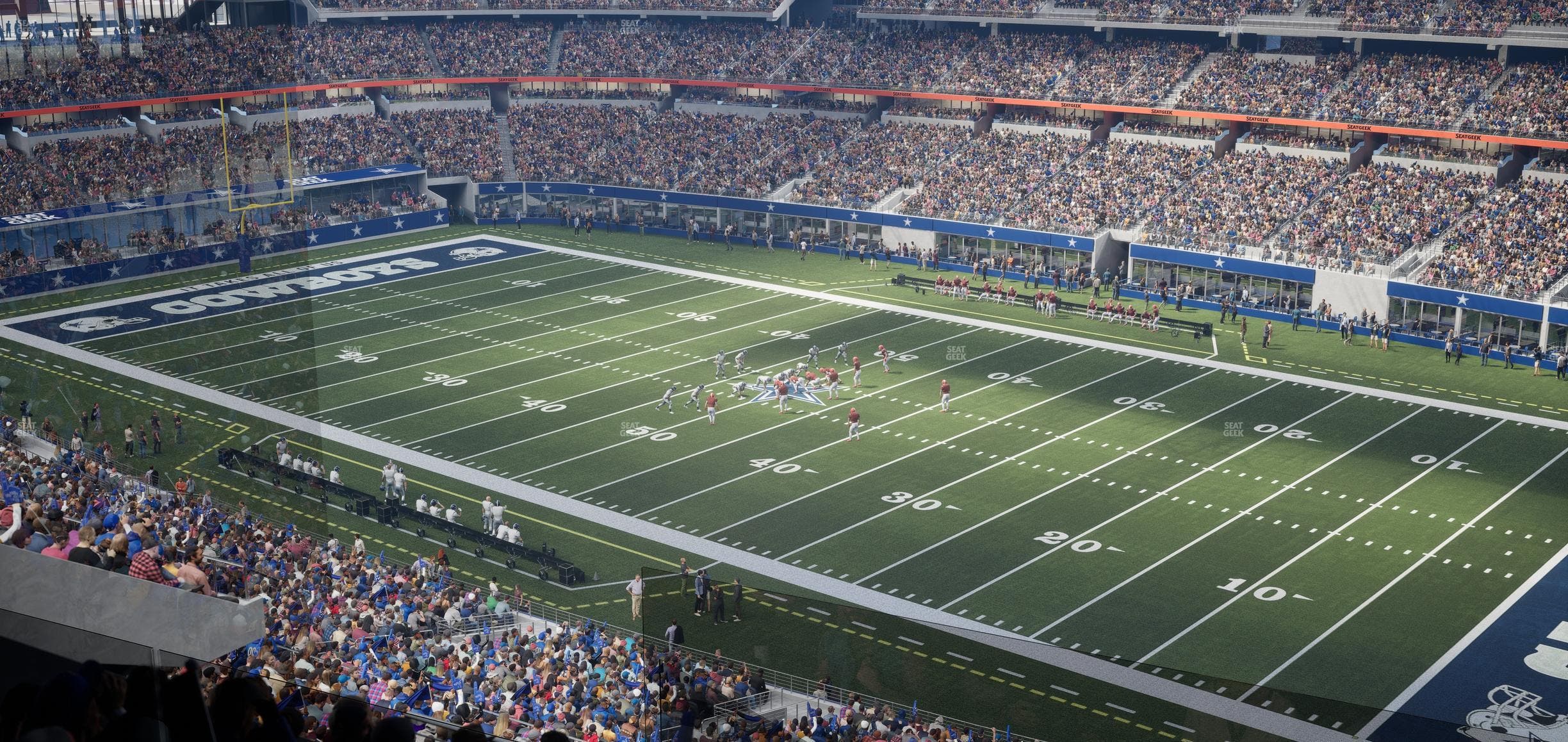 AT&T Stadium - Section Silver Suite 433 Seat View