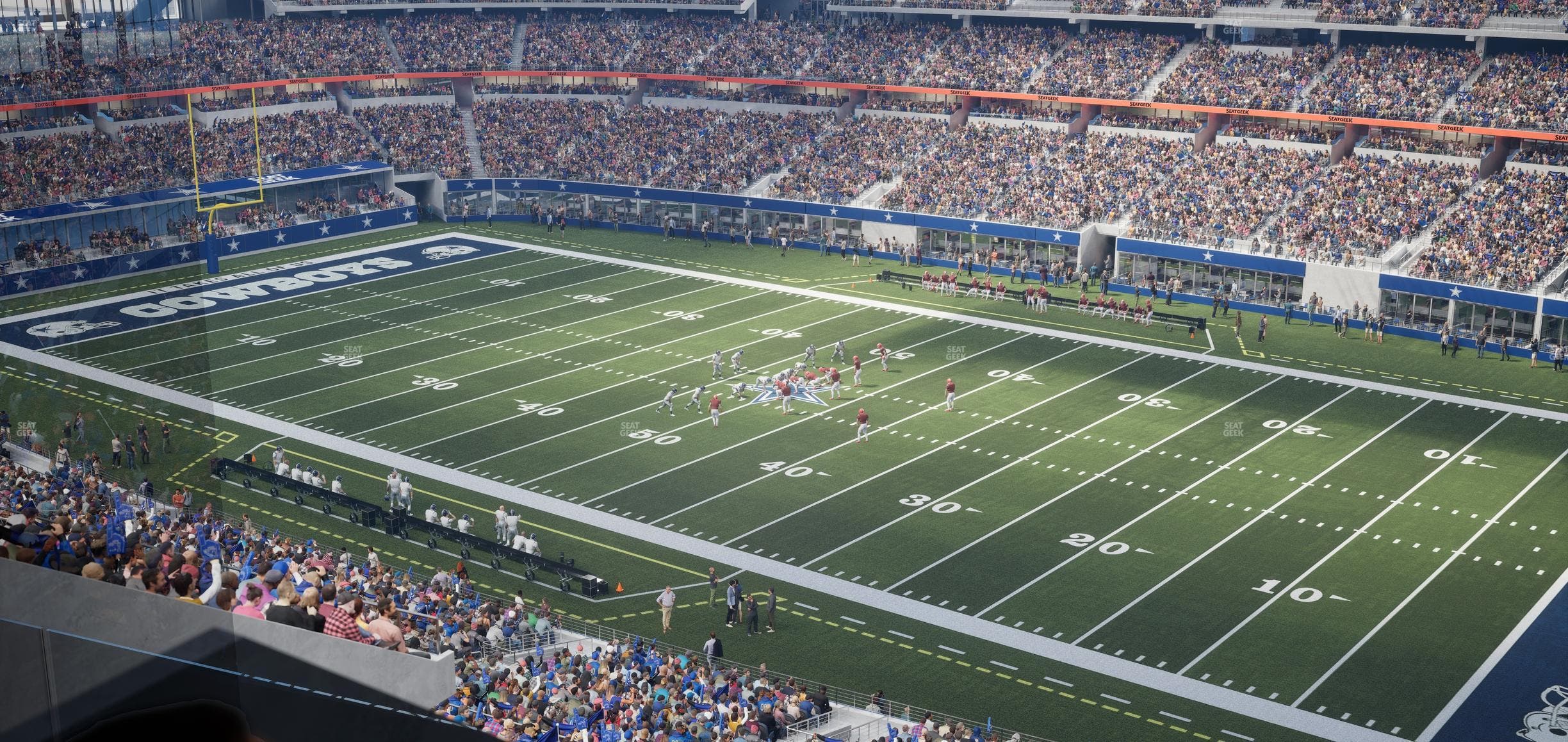 AT&T Stadium - Section Silver Suite 434 Seat View