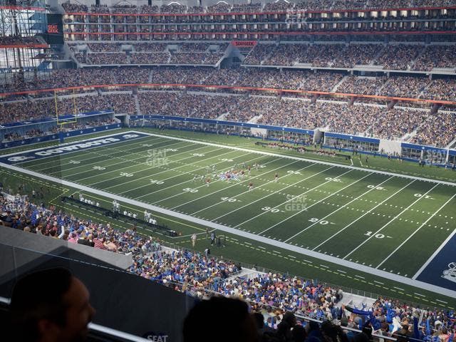 AT&T Stadium - Section Silver Suite 434 Seat View