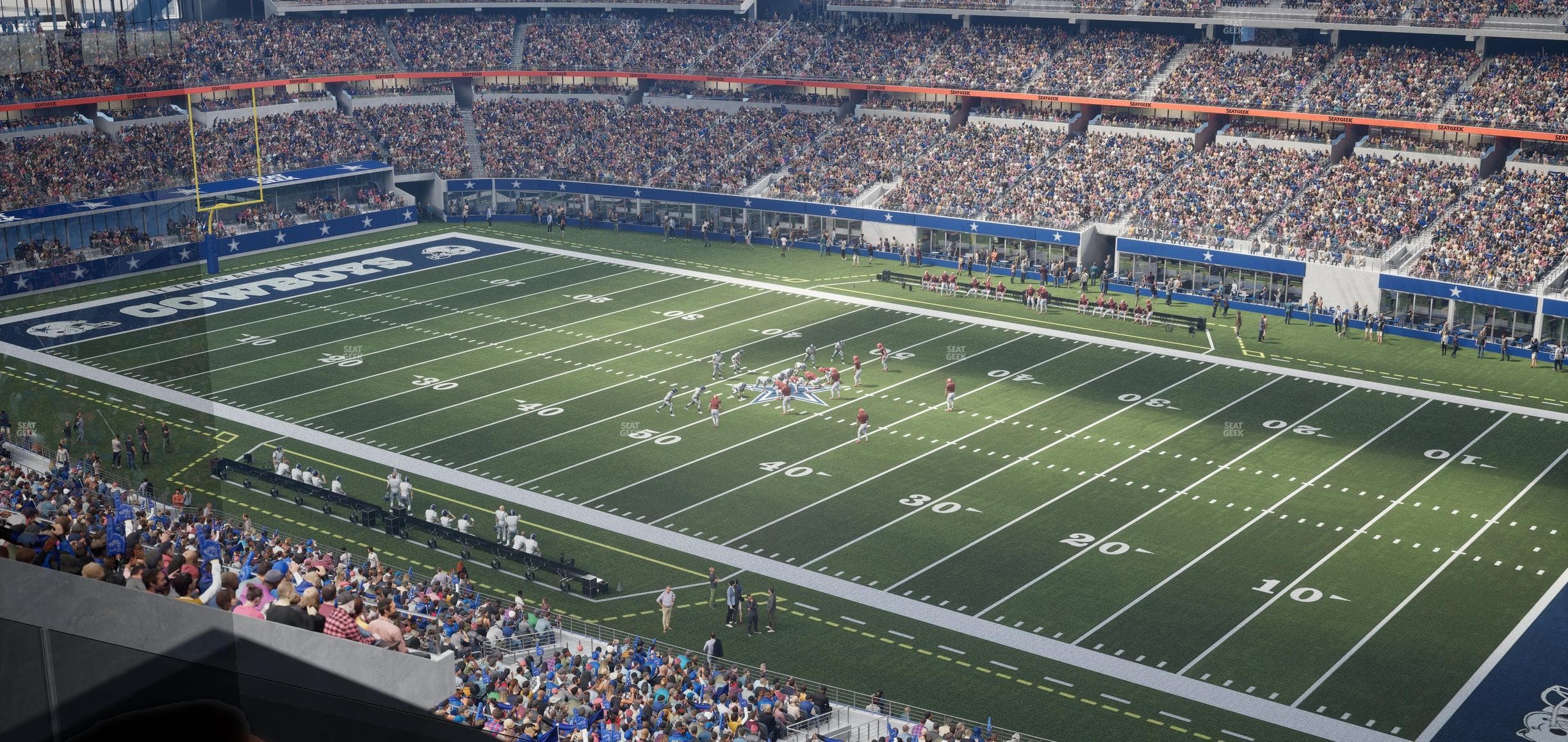 AT&T Stadium - Section Silver Suite 434 Seat View