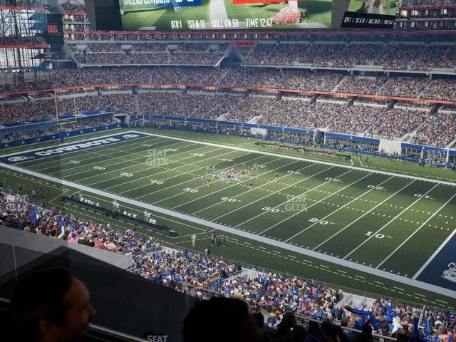 AT&T Stadium - Section Silver Suite 434 Seat View AT&T Stadium - Section Silver Suite 434 Seat View