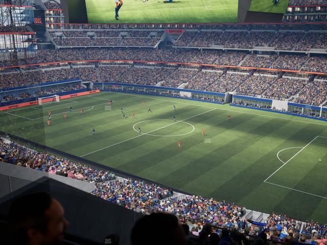 AT&T Stadium - Section Silver Suite 434 Seat View