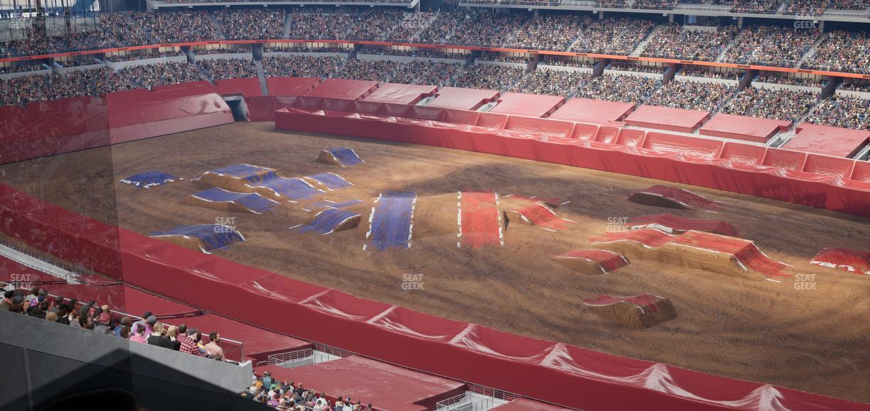 AT&T Stadium - Section Silver Suite 434 Seat View