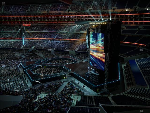 AT&T Stadium - Section Silver Suite 435 Seat View