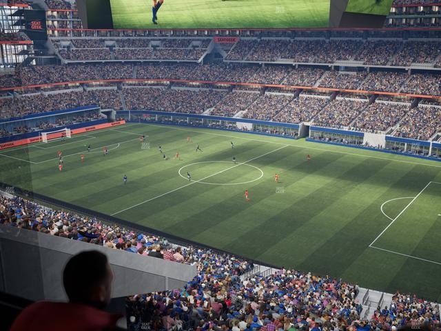 AT&T Stadium - Section Silver Suite 435 Seat View