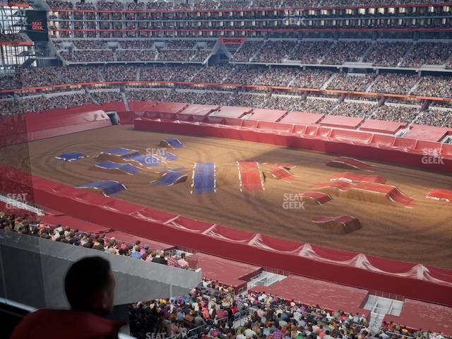 AT&T Stadium - Section Silver Suite 435 Seat View