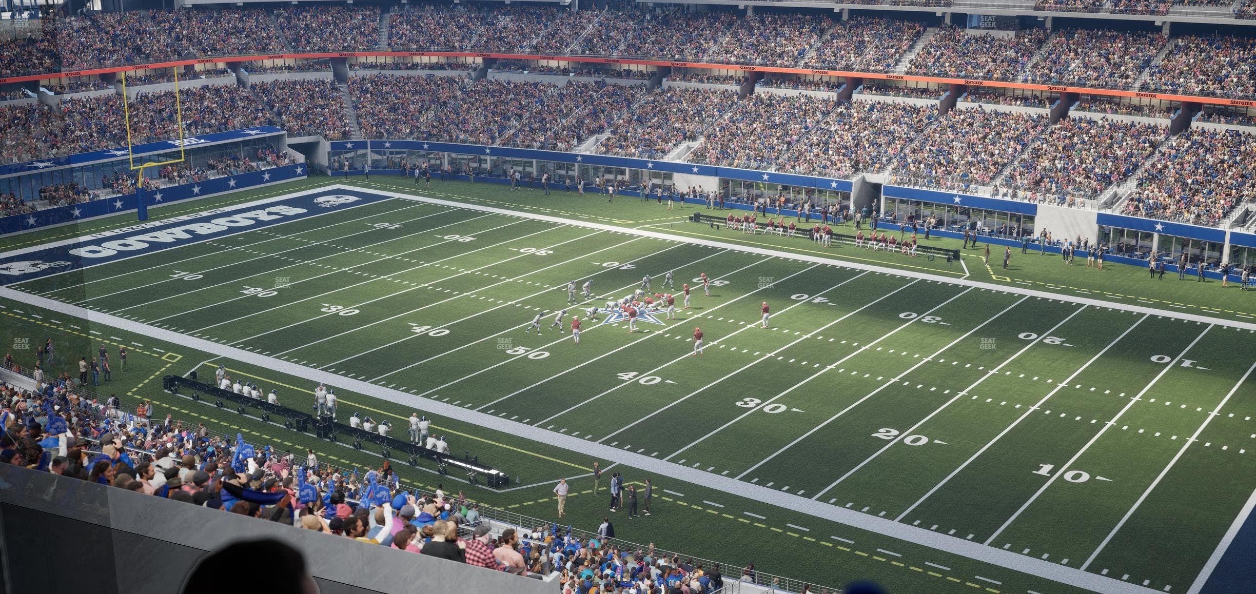 AT&T Stadium - Section Silver Suite 435 Seat View