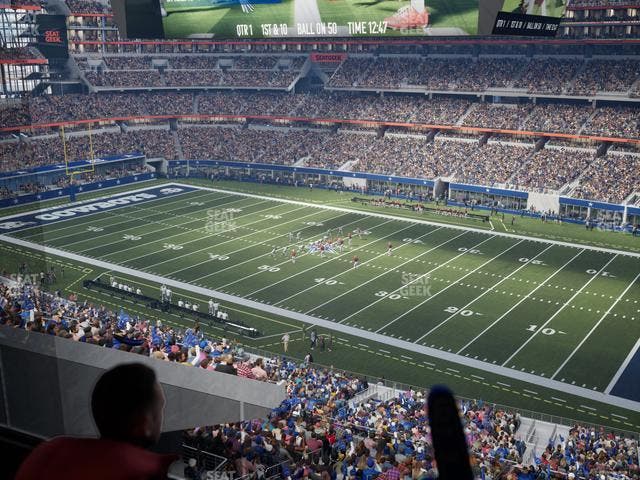 AT&T Stadium - Section Silver Suite 435 Seat View AT&T Stadium - Section Silver Suite 435 Seat View