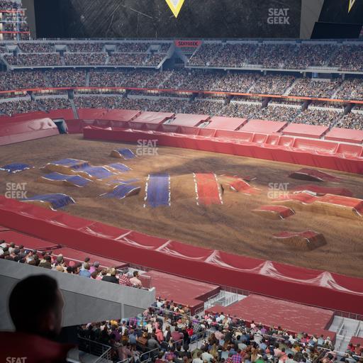 AT&T Stadium - Section Silver Suite 435 Seat View