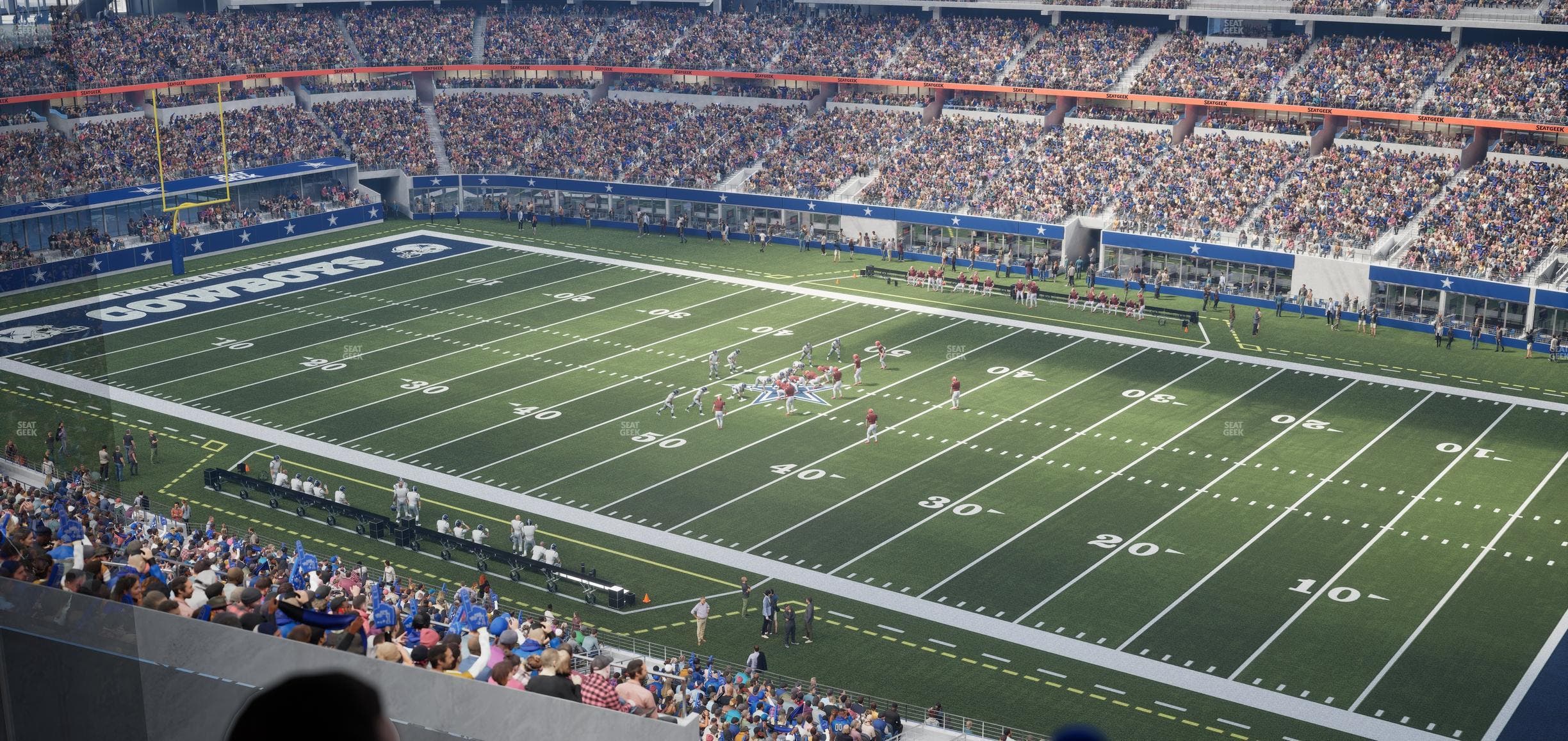AT&T Stadium - Section Silver Suite 435 Seat View